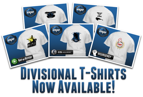 Divisional T-shirts Now Available