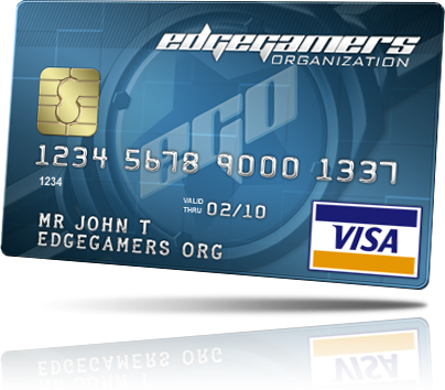 EdgeGamers Now Accepts Credit Cards For Donations